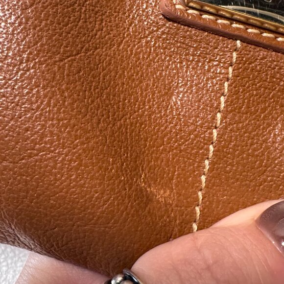 Vintage Dooney & Bourke Dillen Bag Brown - Picture 12 of 12